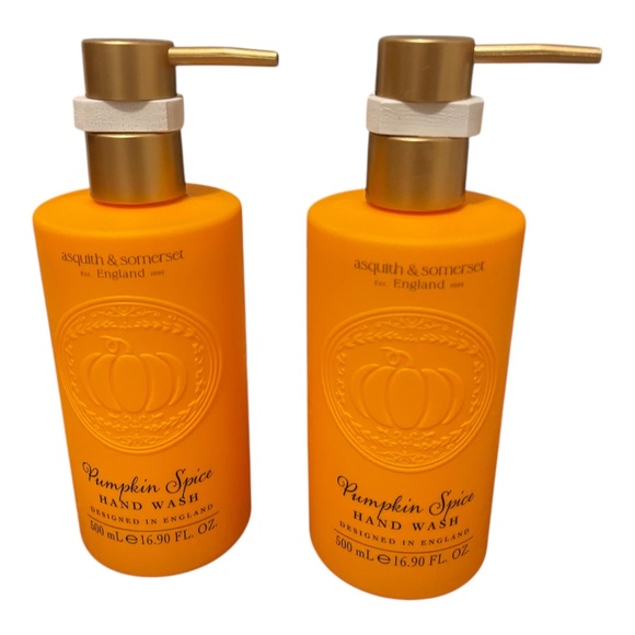 Asquith & Somerset Pumpkin Spice Hand Wash – 2pk (16.9 oz Each) | NEW - Picture 1 of 1